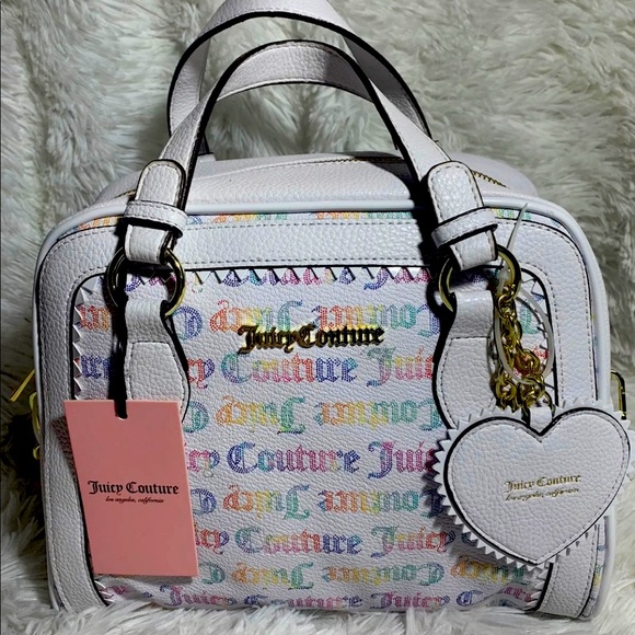 Juicy Couture Handbags - NWT JUICY COUTURE faux leather crossbody purse
